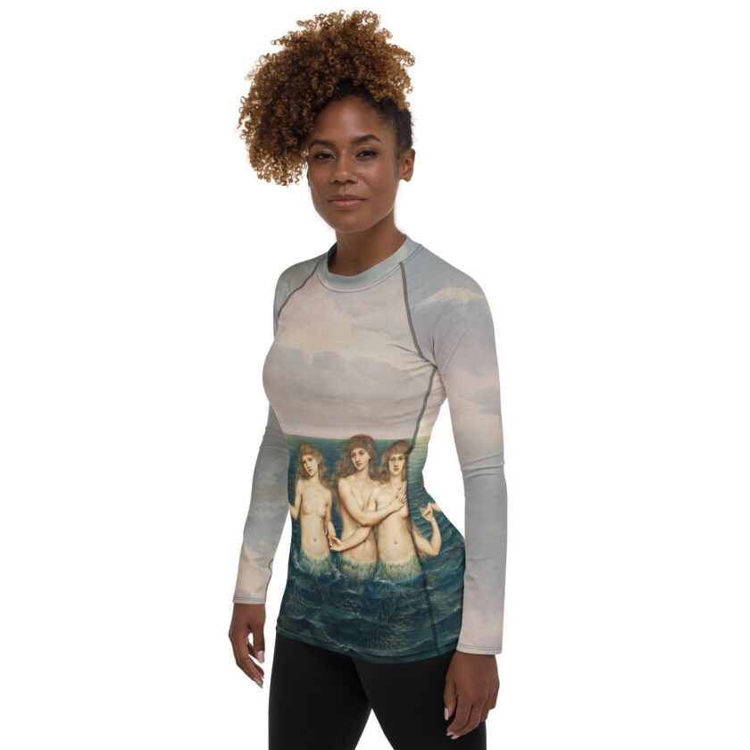 The 'Don't be Koi' Women's Rash Guard - Image 6