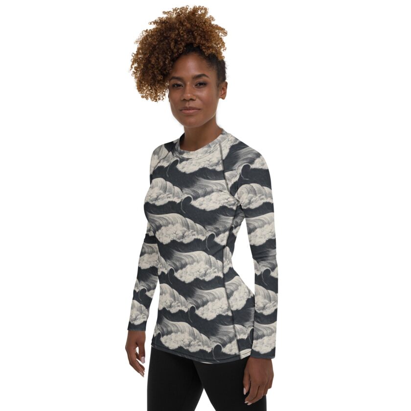 The ’Tide and Seek’ Women's Rash Guard - Image 7