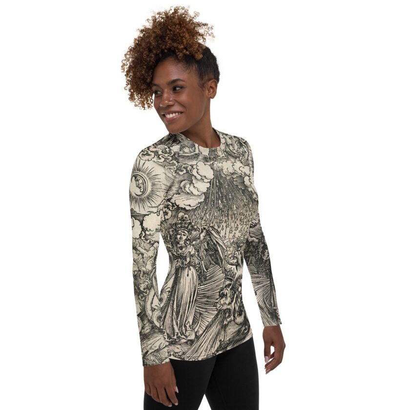 The 'Doom With A View' Women's Rash Guard - Image 7