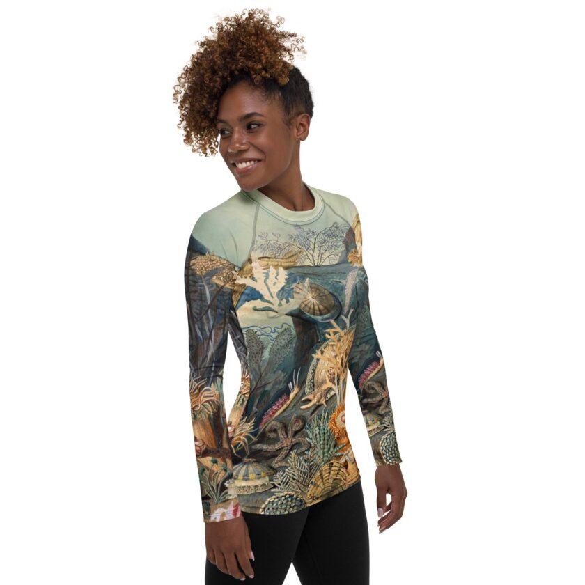The ‘A Cry For Kelp’ Women's Rash Guard - Image 6