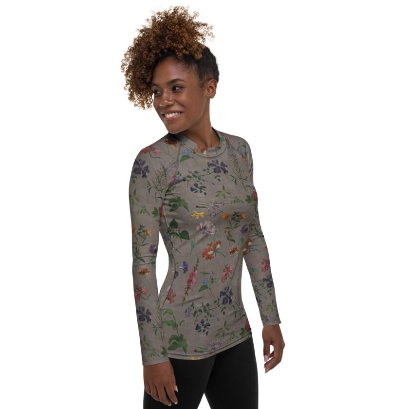 The ’What In Carnation?’ Women's Rash Guard - Image 6