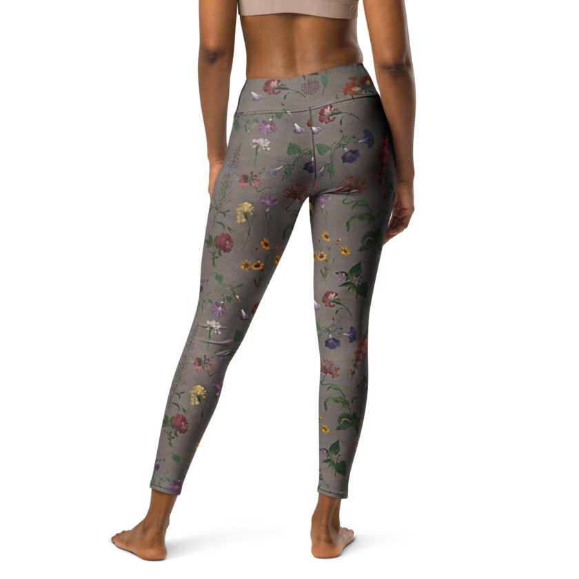 The ’What In Carnation?’ Yoga Leggings / Swim Leggings - Image 3