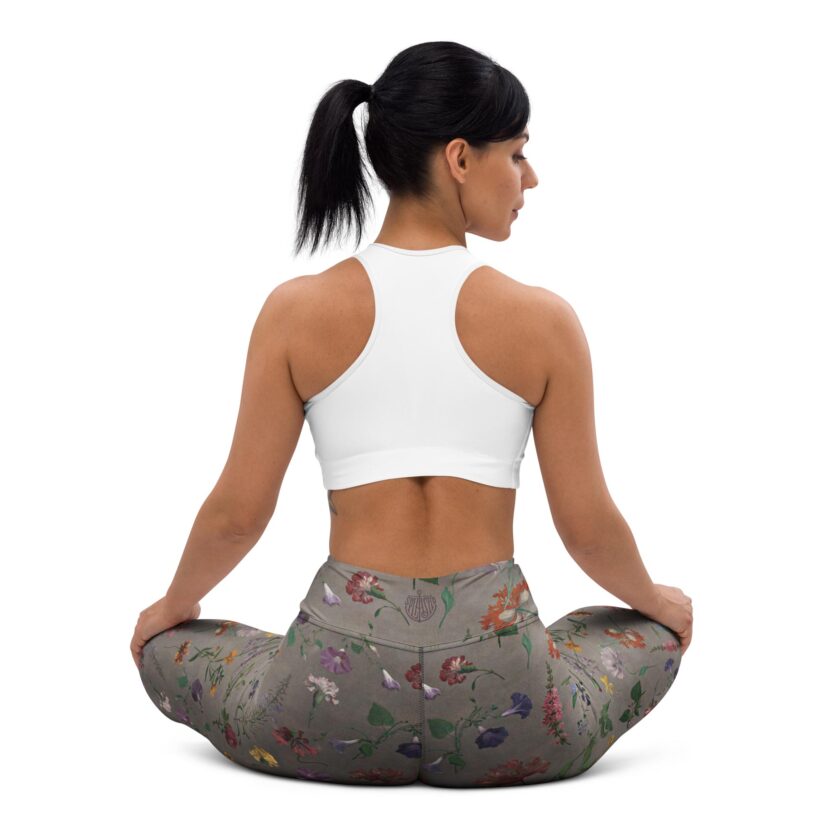 The ’What In Carnation?’ Yoga Leggings / Swim Leggings - Image 6