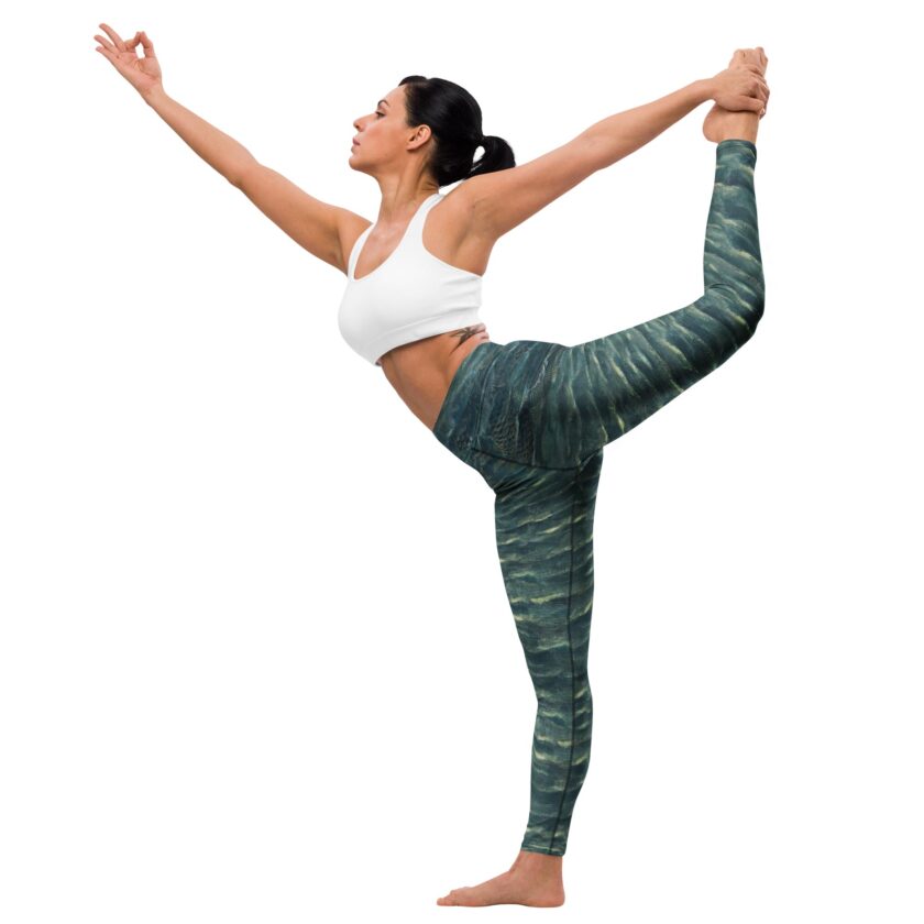 The 'Sea What I Did There' Yoga Leggings / Swim Leggings - Image 8