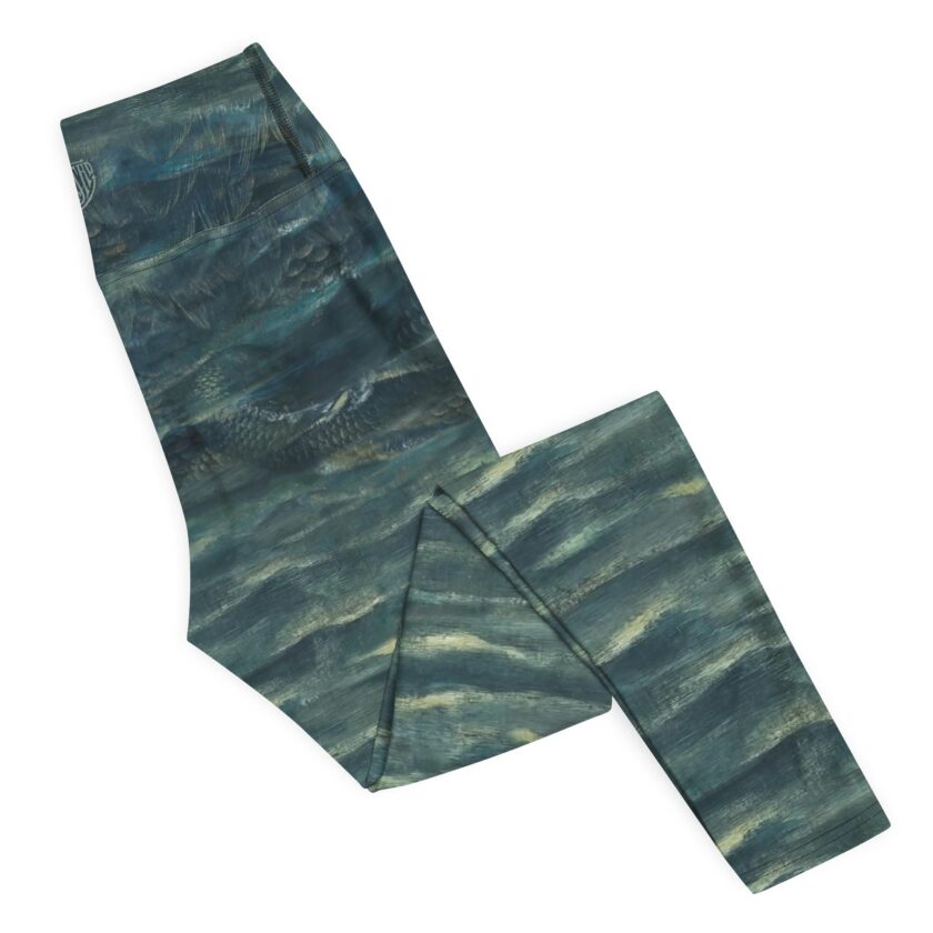 The 'Sea What I Did There' Yoga Leggings / Swim Leggings - Image 2
