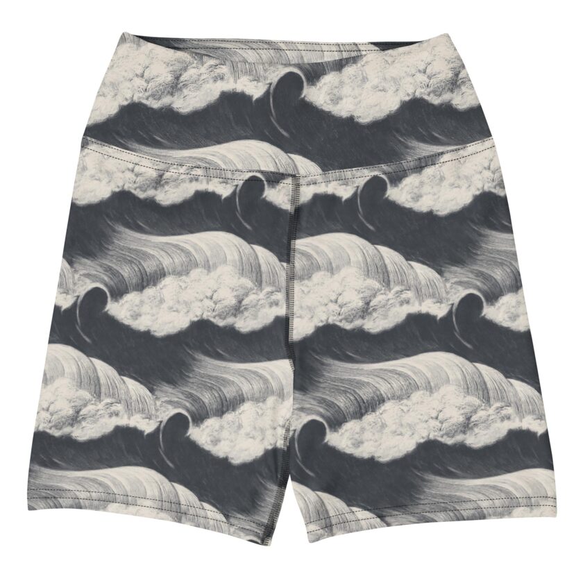 The ’Tide and Seek’ Yoga Shorts / Swim Shorts
