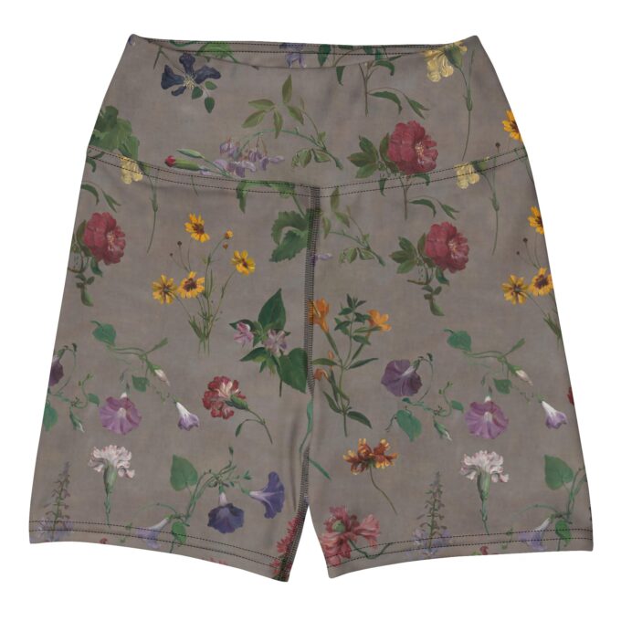 The ’What In Carnation?’ Yoga Shorts / Swim Shorts