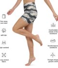 The ’Tide and Seek’ Yoga Shorts / Swim Shorts - Image 11
