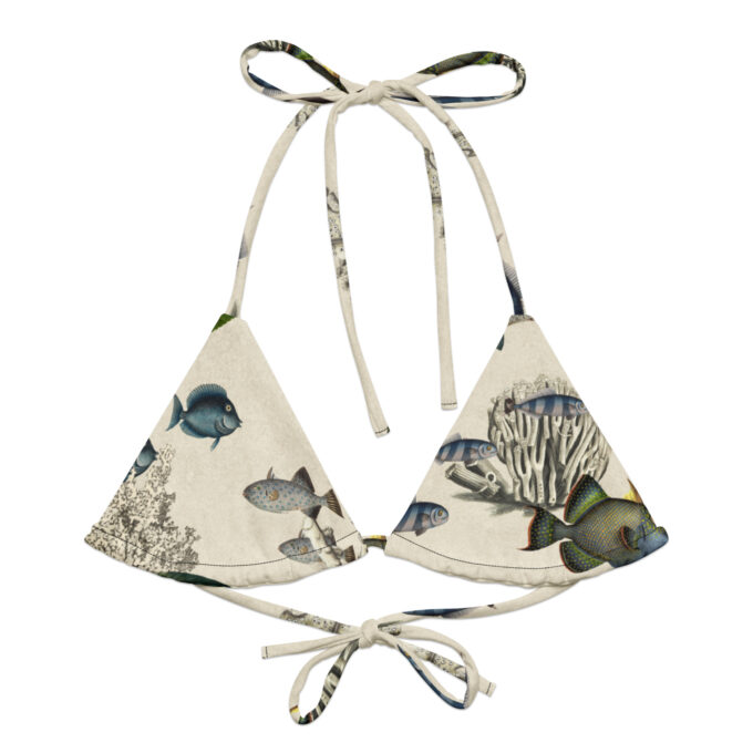 The 'Krilling It!' String Bikini Top | Recycled Polyester Bikini